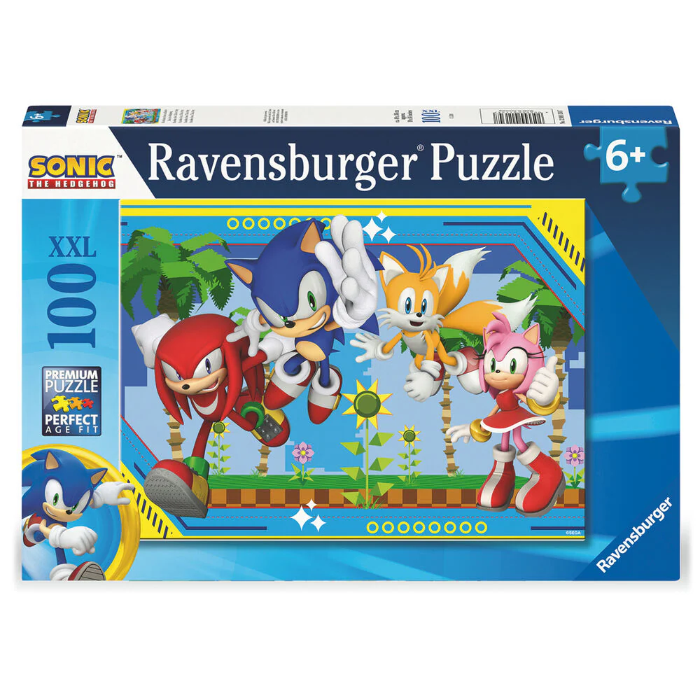Puzzle Sonic The Hedgehog Xxl100pzs