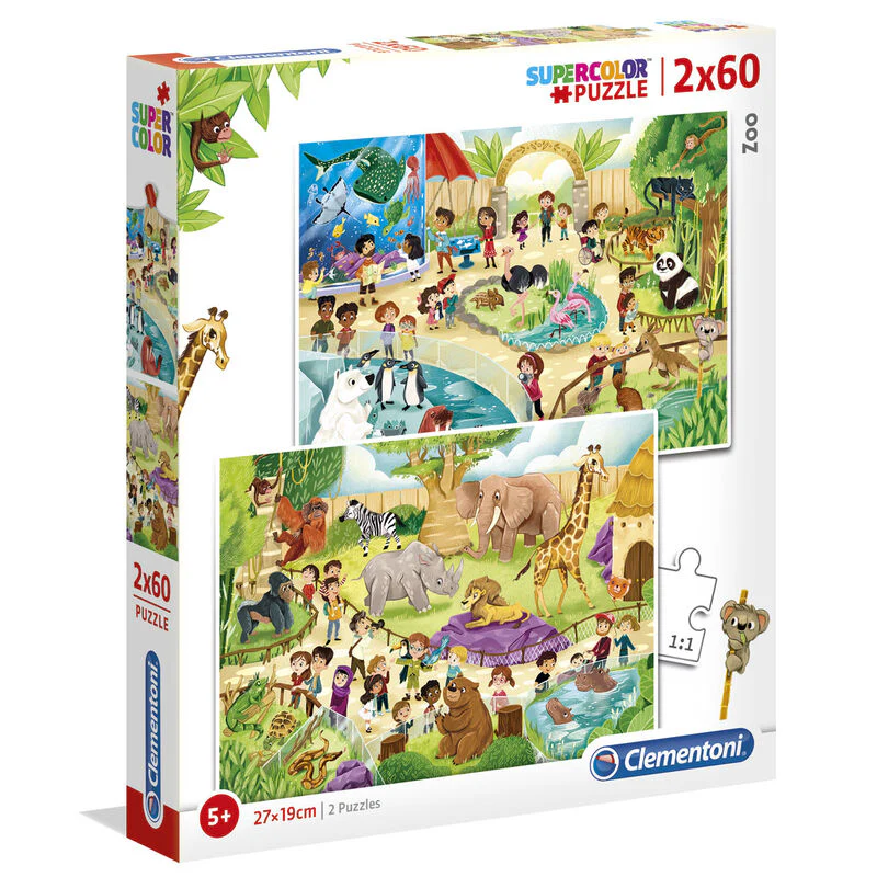 Puzzle Zoo 2X60pzs - Image 2