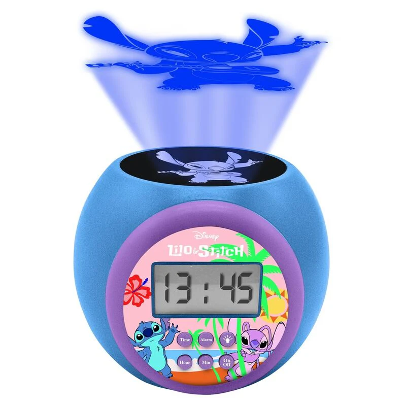 Reloj Alarma Proyector Stitch Disney - Image 2