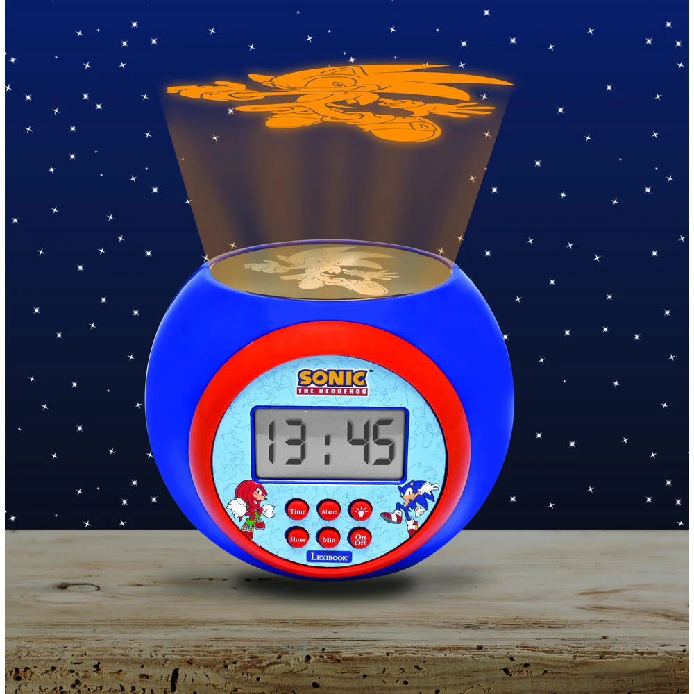Reloj Despertador Proyector Sonic The Hedgehog - Image 4