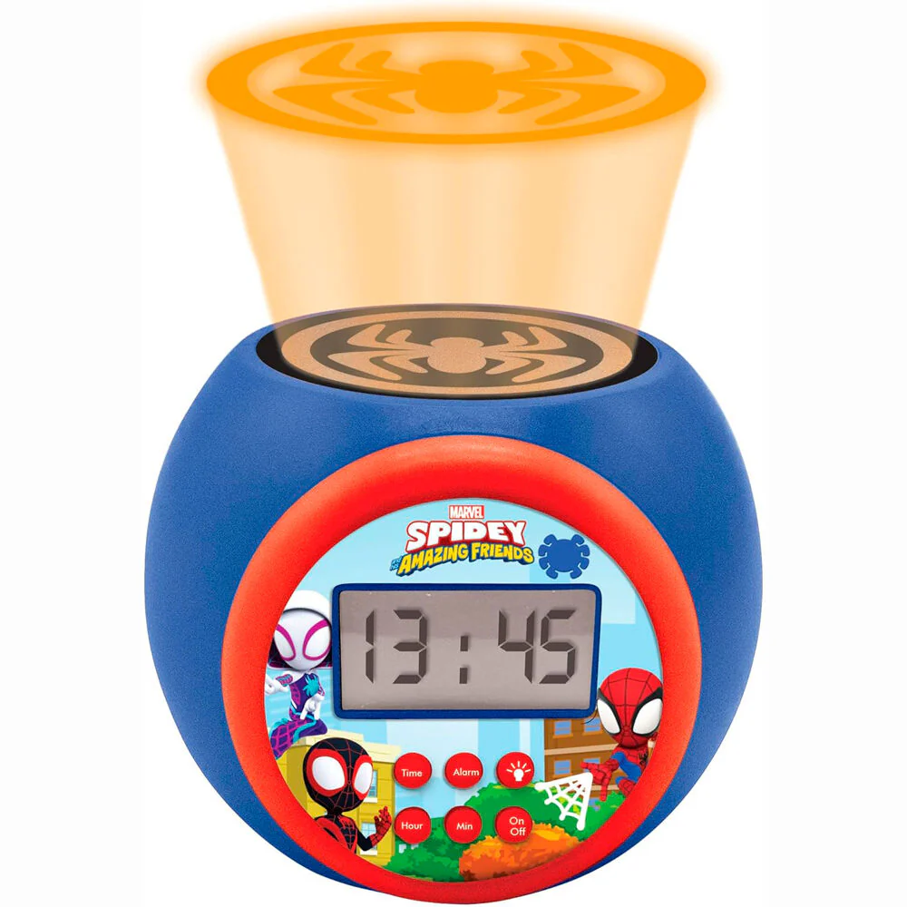 Reloj Despertador Proyector Spidey Marvel - Image 3