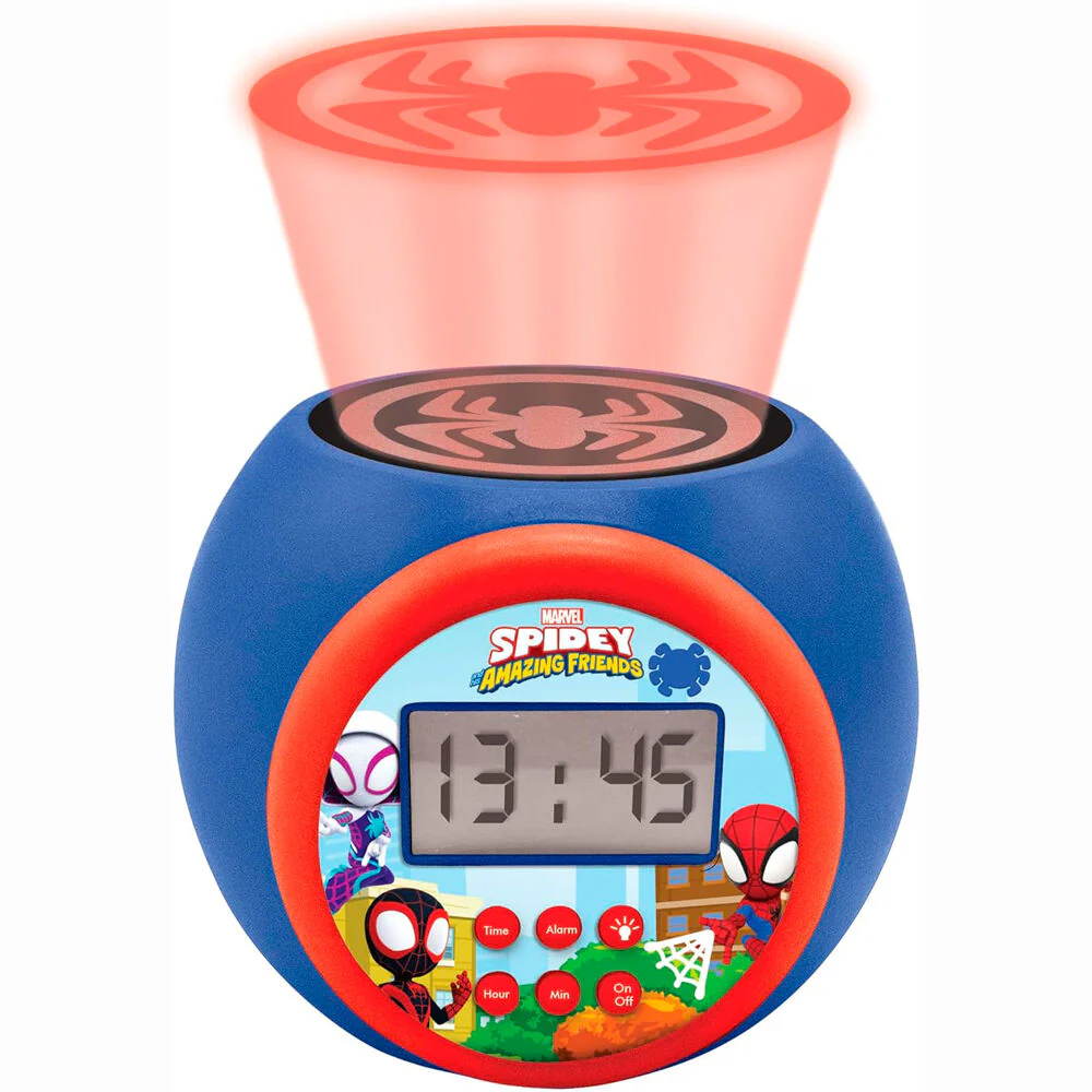 Reloj Despertador Proyector Spidey Marvel - Image 5