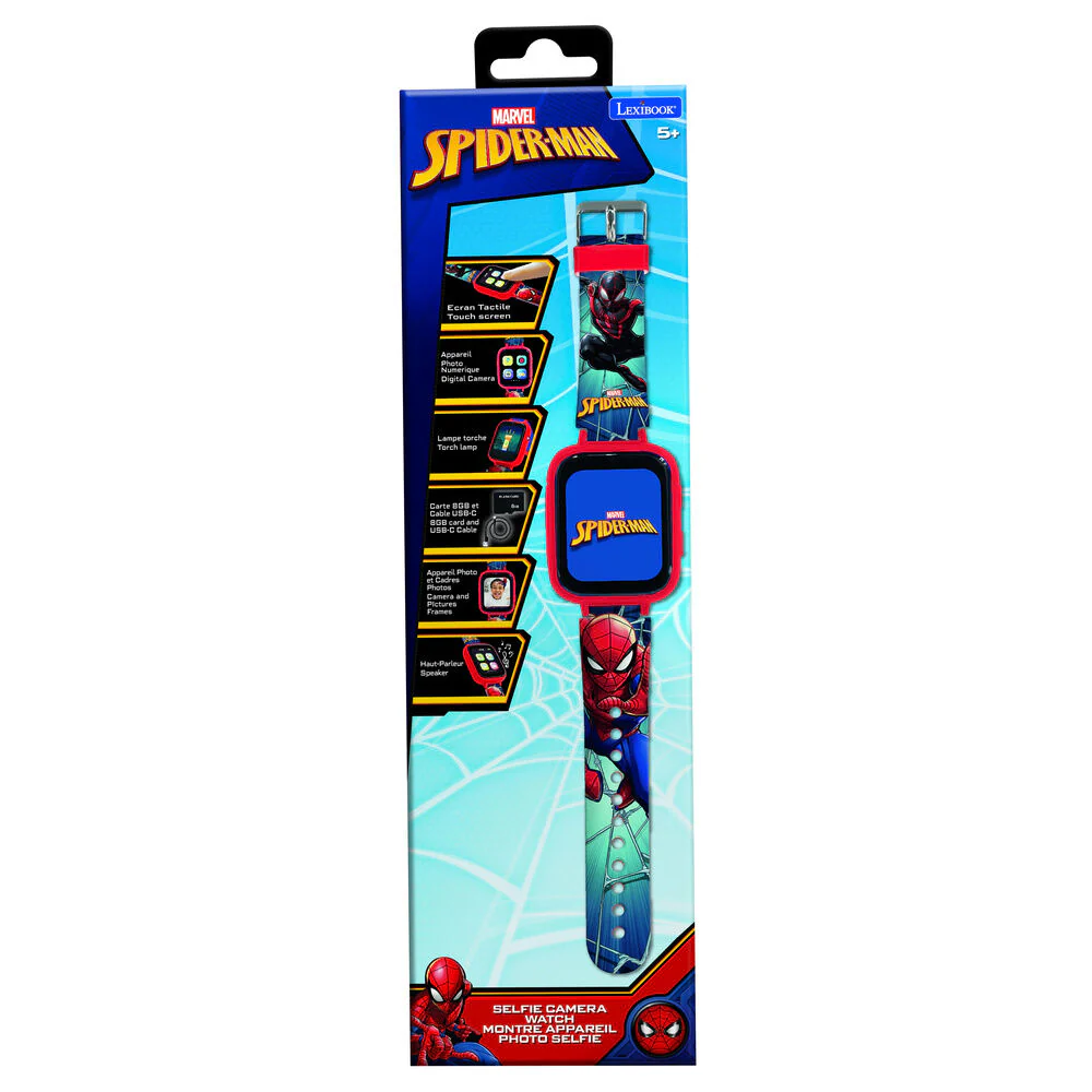 Reloj Digital Con Camara Spiderman Marvel - Image 6