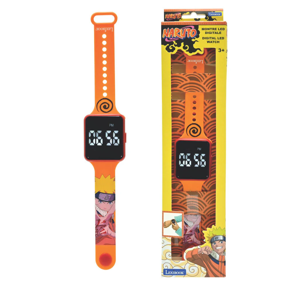 Reloj Digital Led Naruto Shippuden - Image 2