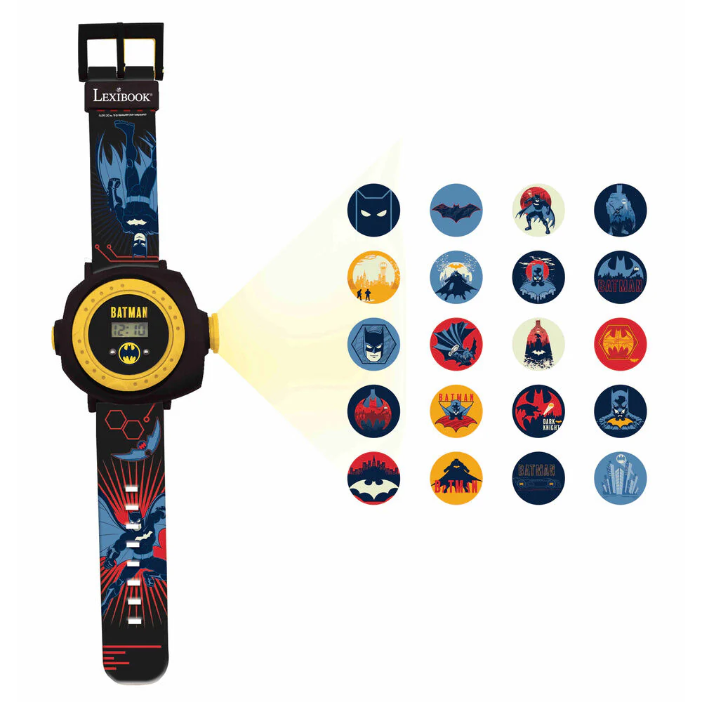 Reloj Digital Proyecciones Batman Dc Comics