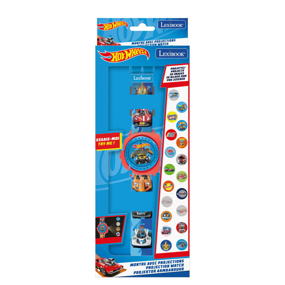 Reloj Digital Proyecciones Hot Wheels - Image 5