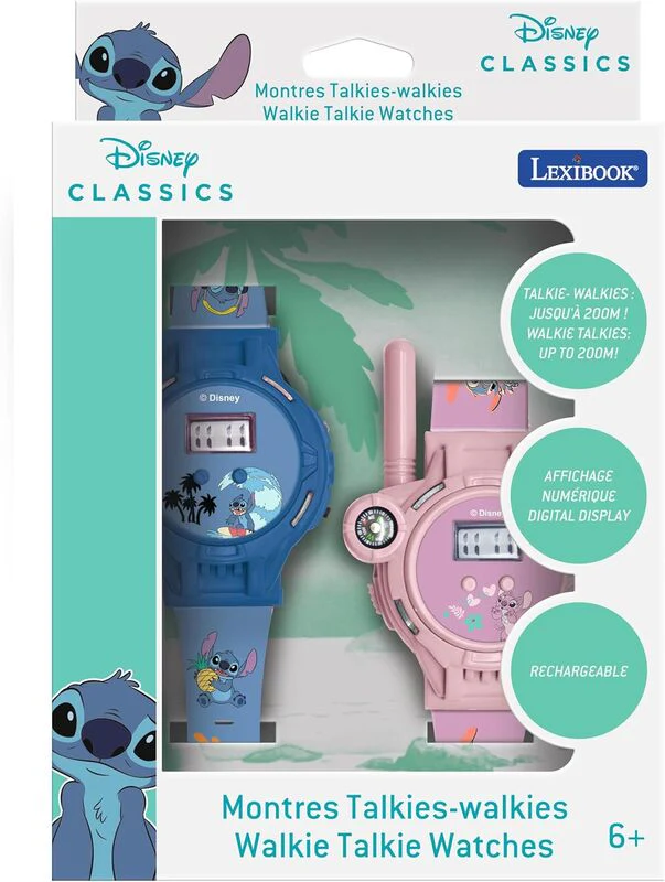 Reloj Walkie Talkie Stitch Disney