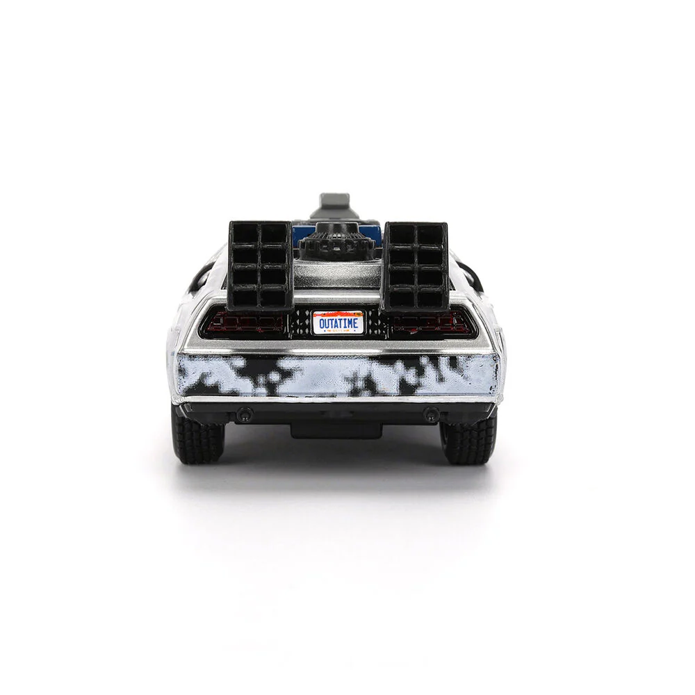 Replica Dlorean Efecto Hielo Time Machine 40Th Anniversary Regreso Al Futuro - Image 7