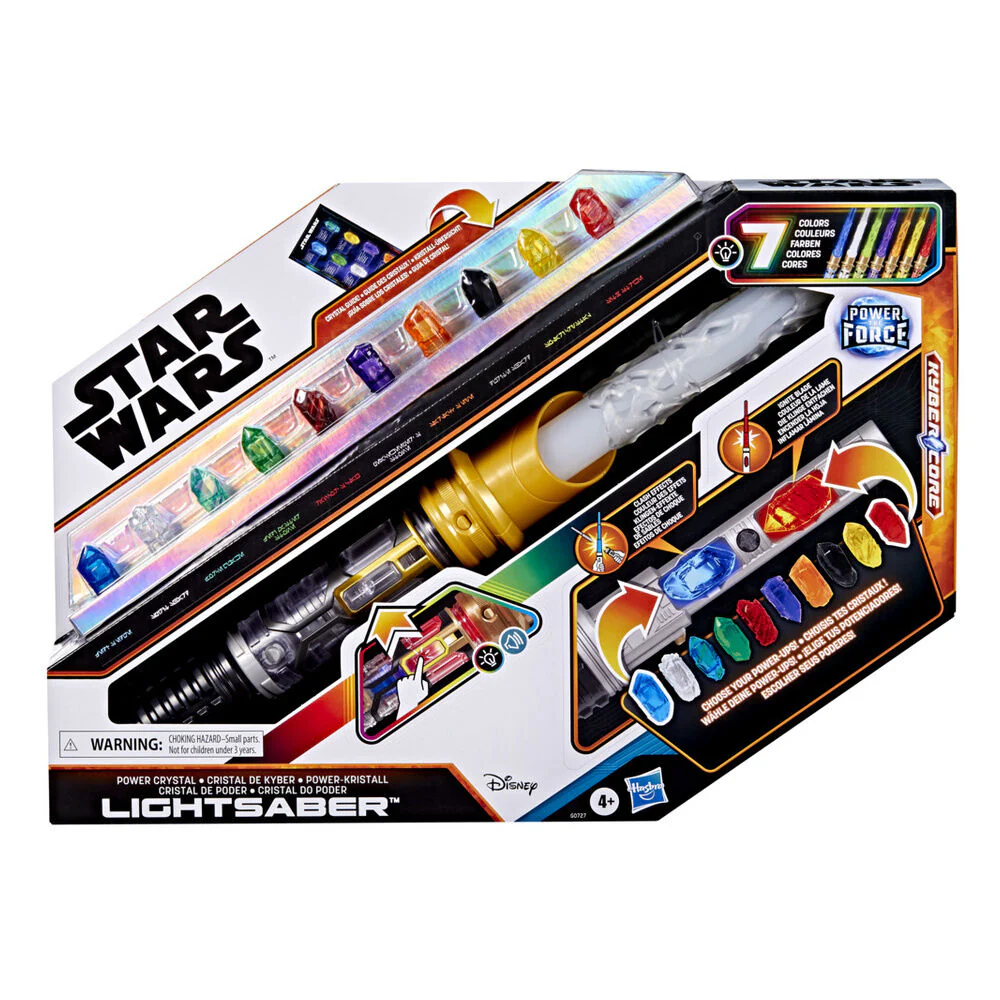 Sable De Luz Con Cristal De Poder Star Wars