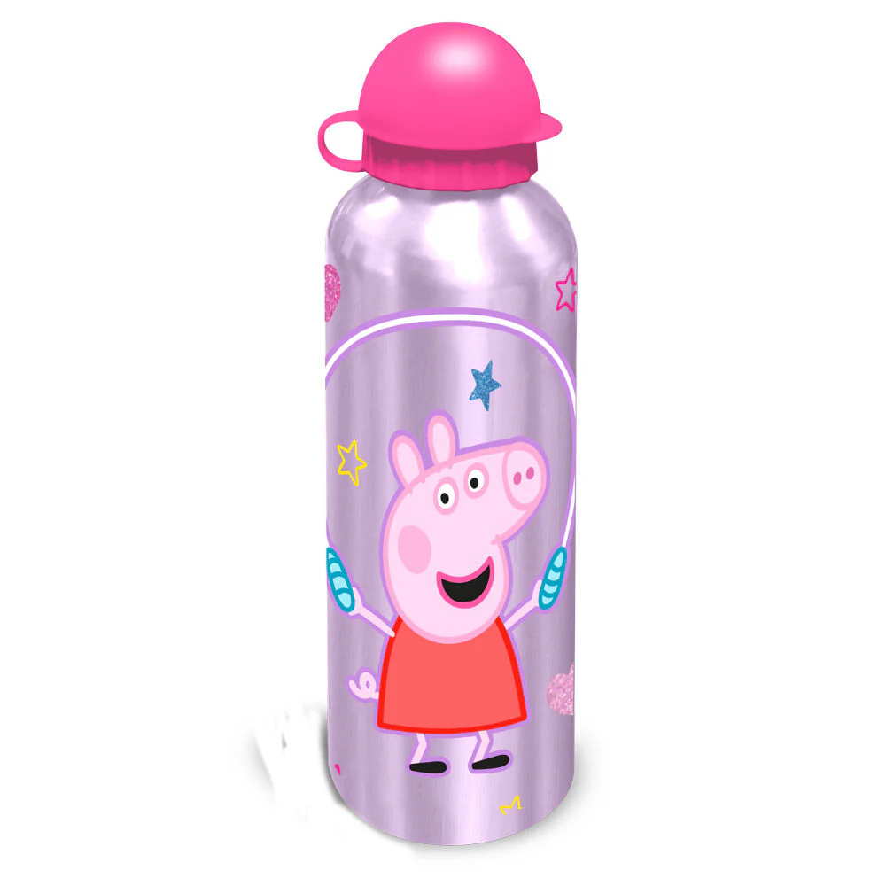 Sandwichera + Cantimplora Aluminio Peppa Pig 500Ml
