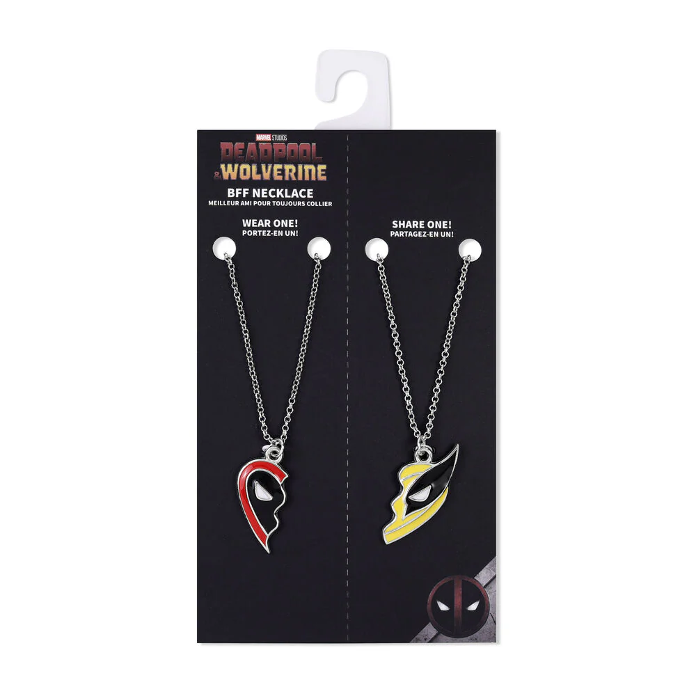Set 2 Colgantes Deadpool & Wolverine Marvel - Image 2