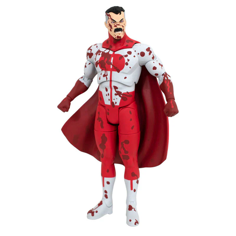 Set 2 Figuras Omni-man & Invincible Deluxe Invincible 18Cm - Image 2