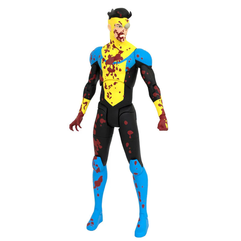 Set 2 Figuras Omni-man & Invincible Deluxe Invincible 18Cm - Image 3