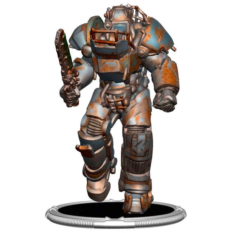 Set 2 Figuras Raider & Vault Boy Strong Fallout 7Cm - Image 3