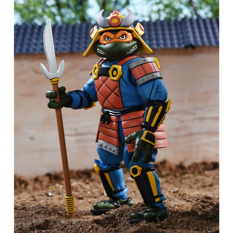 Set 2 Figuras Space Adventure Donatello & Samurai Adventure Michelangelo Tortugas Ninja 18Cm - Image 3