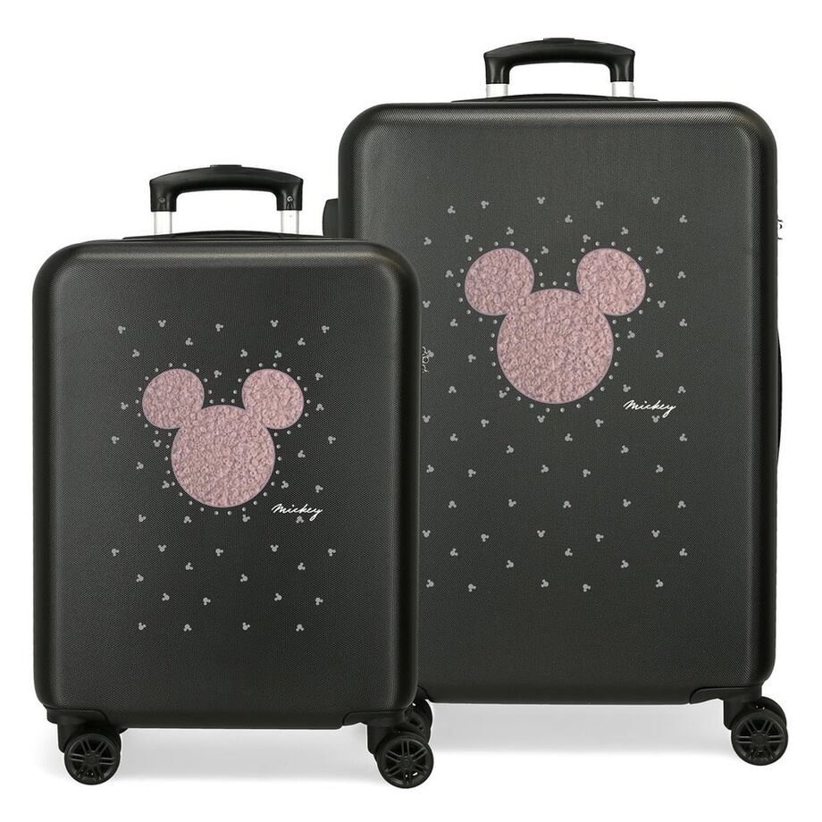 Set 2 Maletas Trolley Abs Stud Mickey Disney