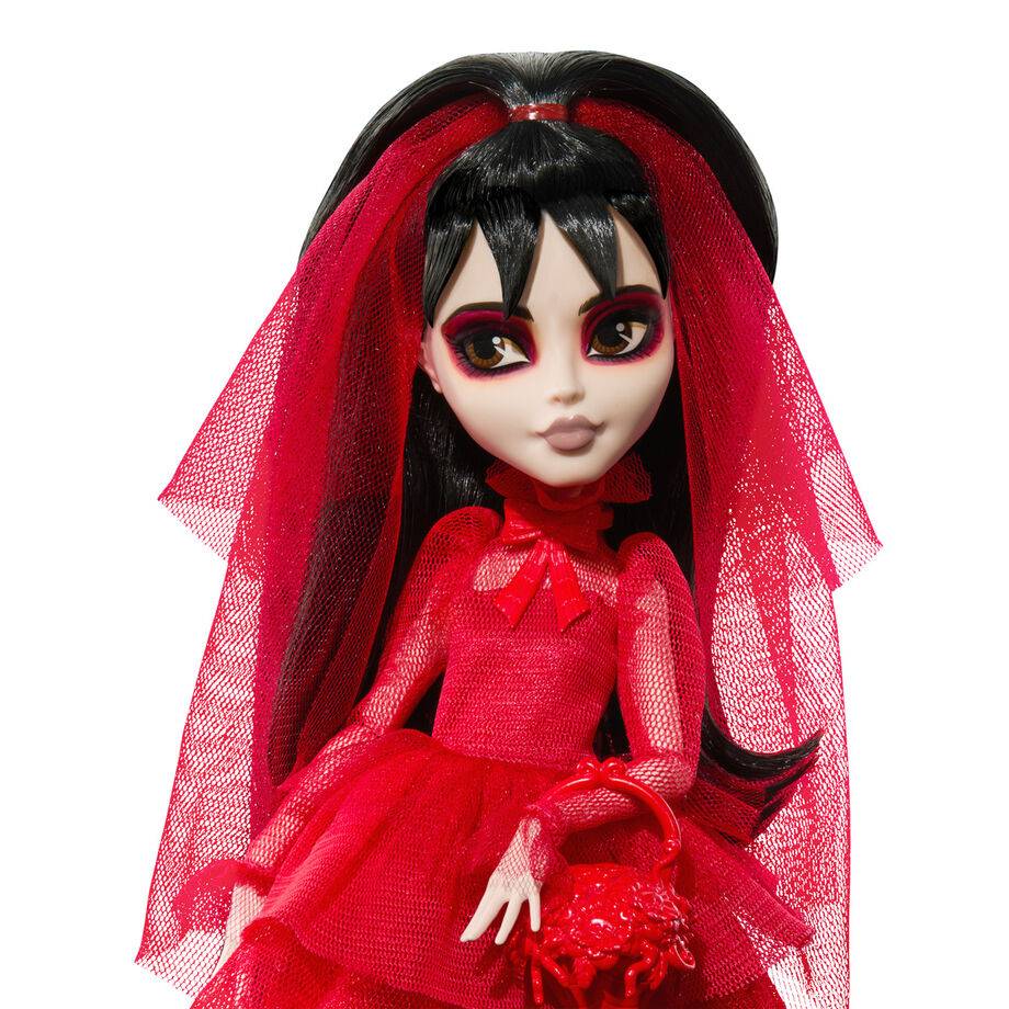 Set 2 Muñecas Beetlejuice Bitelchus Monster High Skullector - Image 5