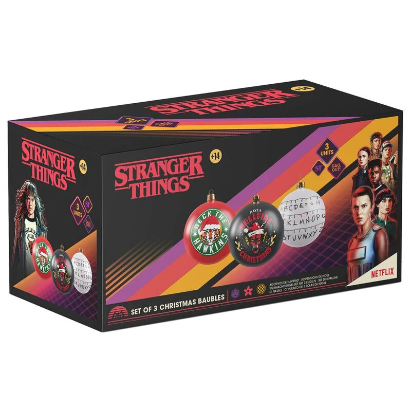 Set 3 Adornos Navidad Stranger Things - Image 2