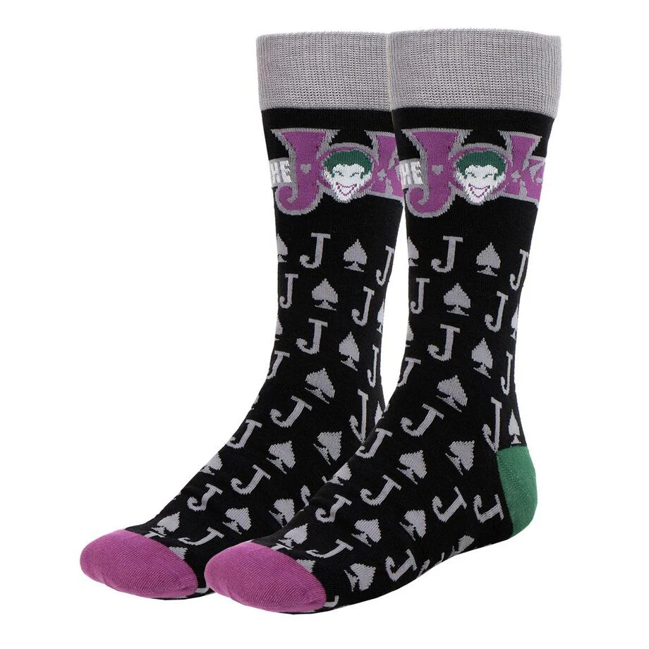 Set 3 Calcetines Joker Dc Comics Adulto - Image 4