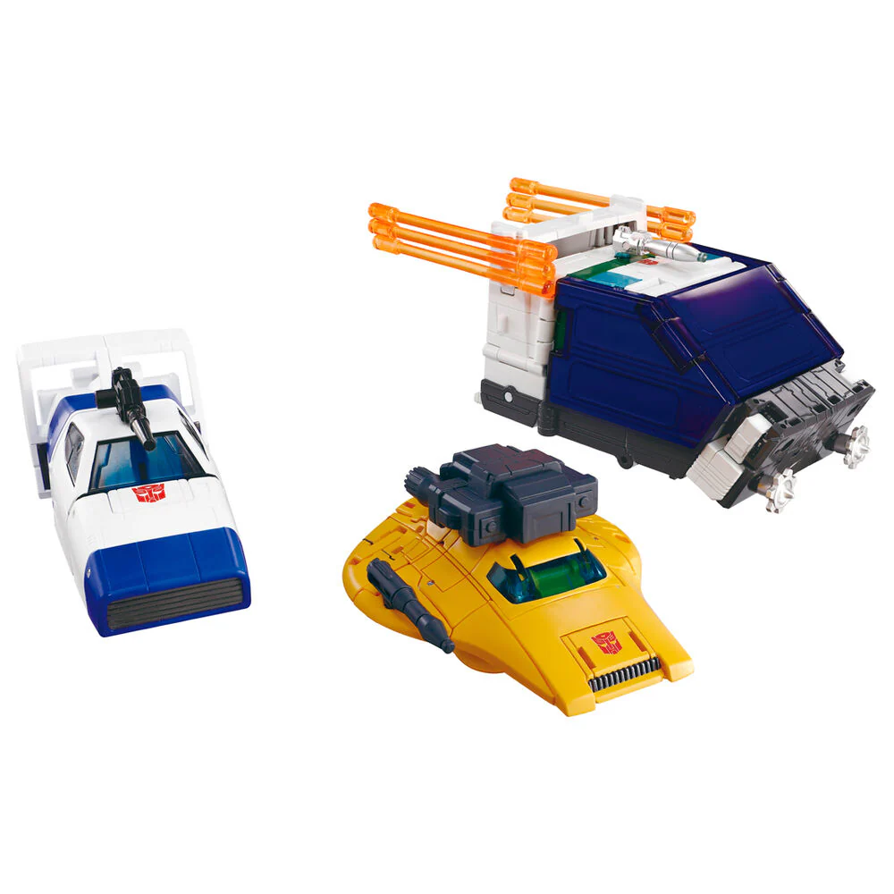 Set 3 Figuras Cybertron Chase Dramatic Capture Transformers - Image 7