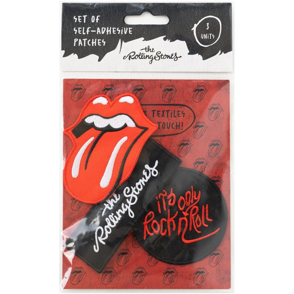 Set 3 Parches Rolling Stones - Image 2