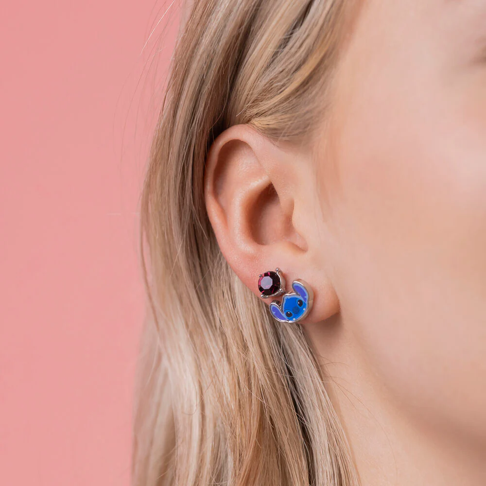 Set 3 Pares De Pendientes Stitch Disney - Image 3