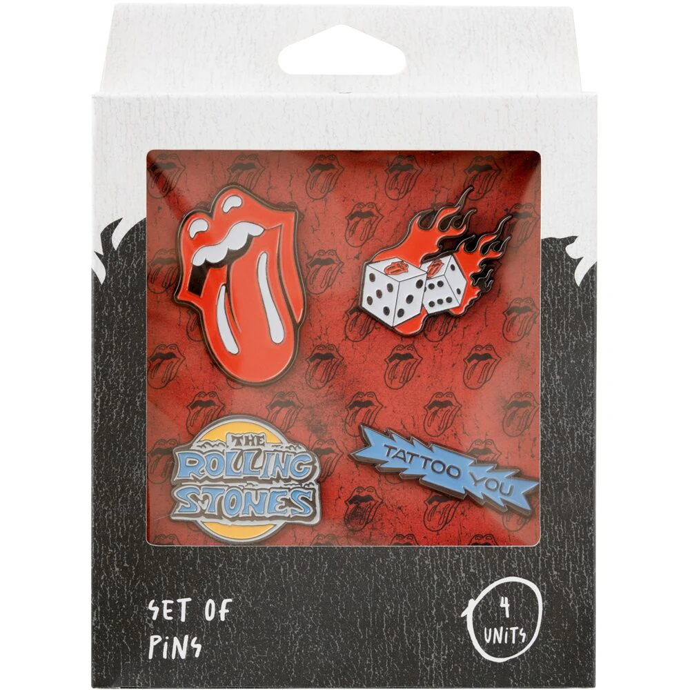 Set 4 Pins Rolling Stones - Image 2