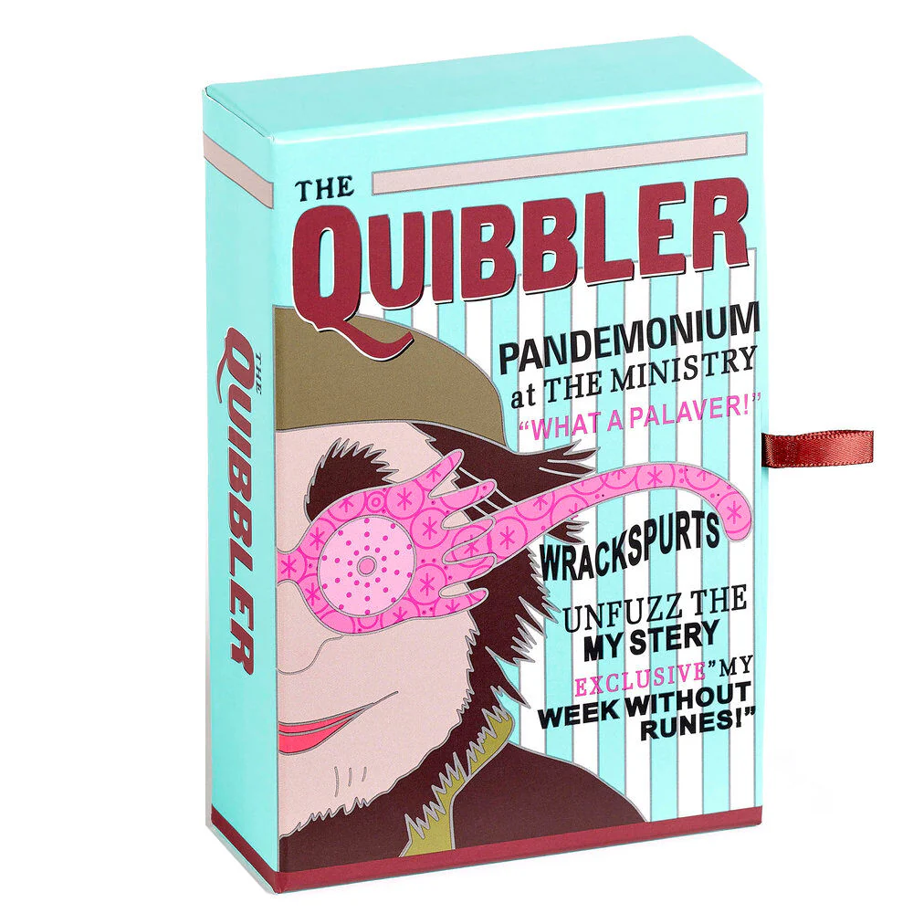 Set Colgante + Pendientes Luna Lovegoods Quibbler Harry Potter