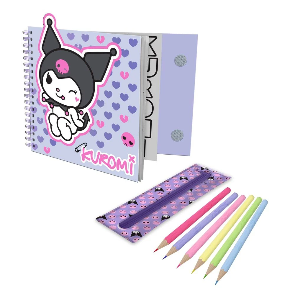 Set Colorear Kuromi Hello Kitty - Image 2