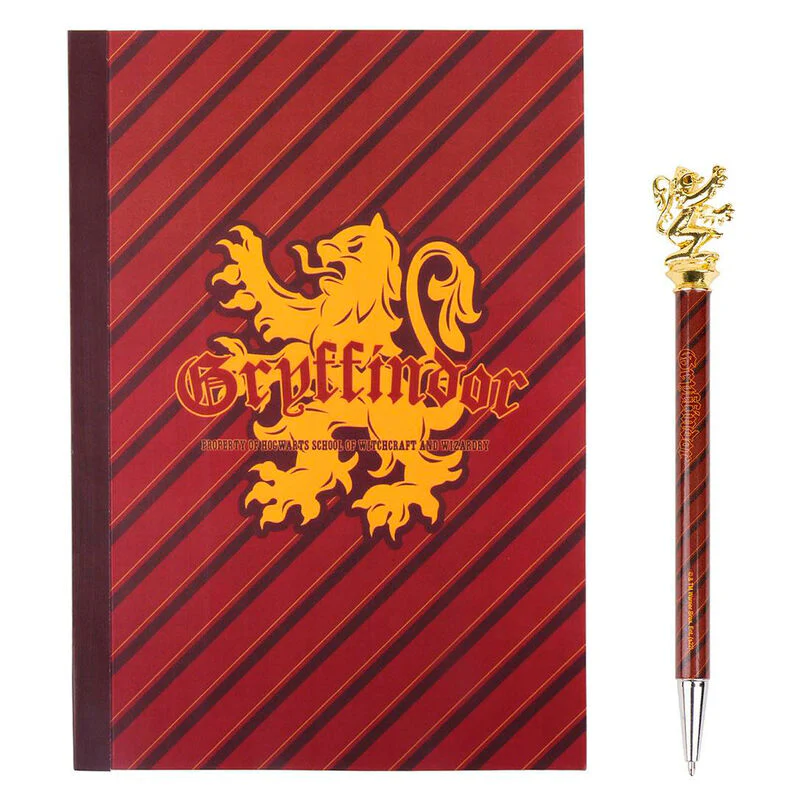 Set Cuaderno + Boligrafo Gyffindor Harry Potter - Image 2