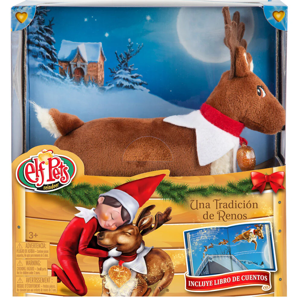 Set Cuento + Peluche Reno Elf Pets Español - Image 2