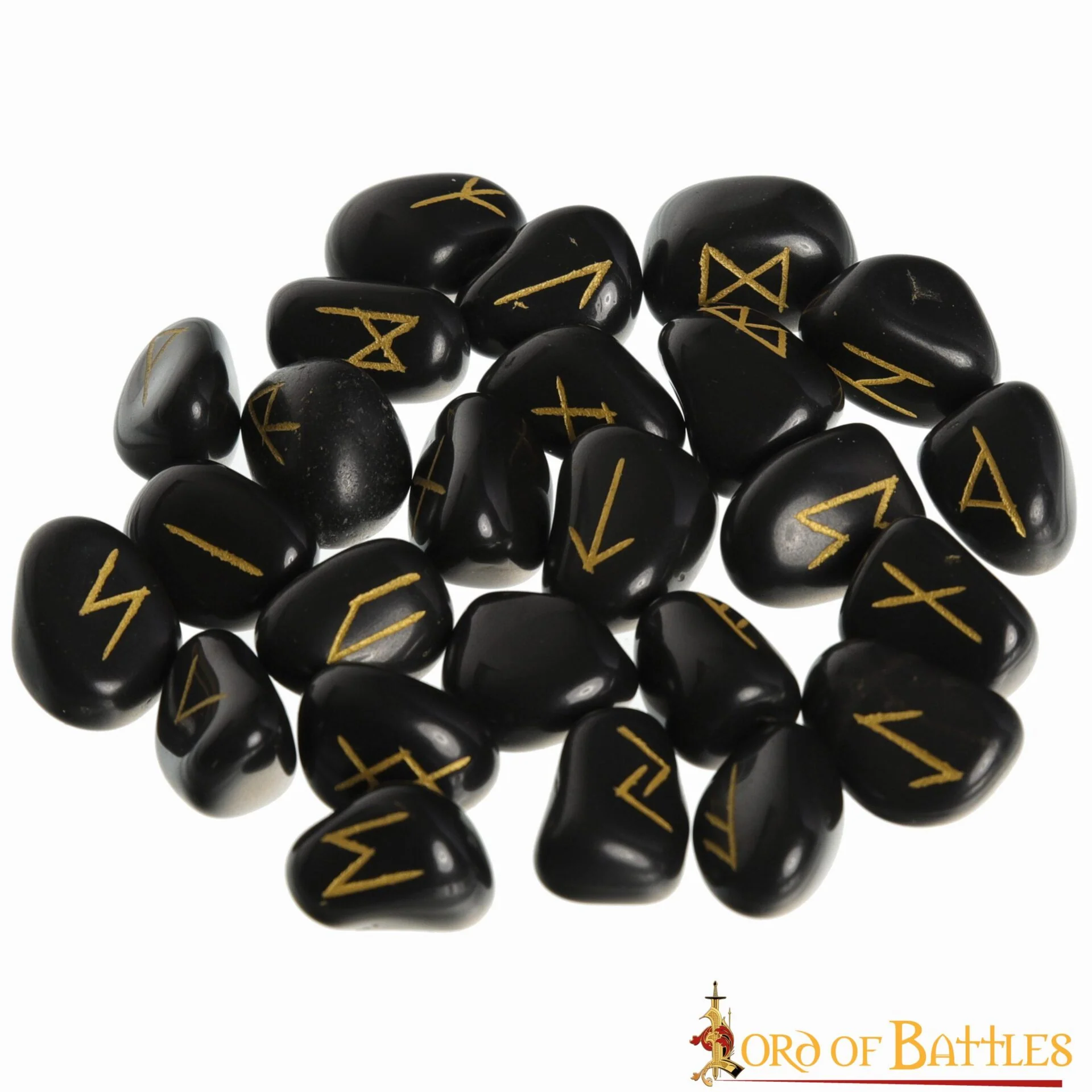 Set de 25 Piedras Rúnicas Vikingas Artesanales - Image 19