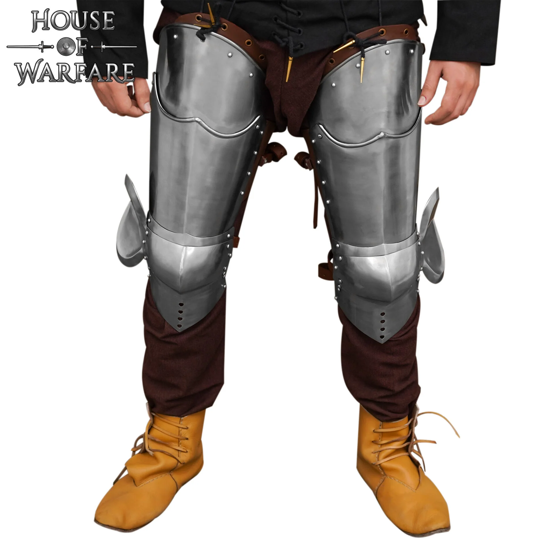 Set de Armadura Medieval - Cuisse, Poleyn & Greave - Image 4