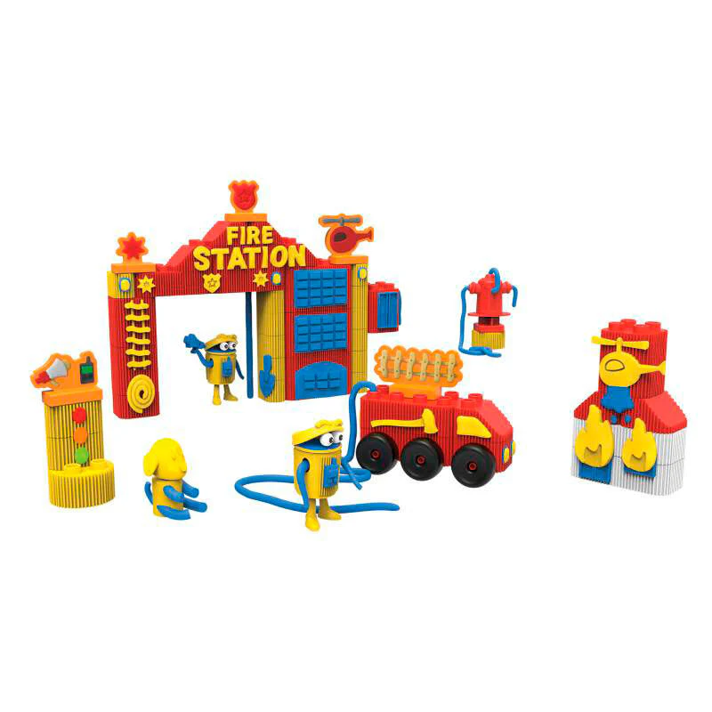 Set De Bloques Estacion De Bomberos Play-doh - Image 2
