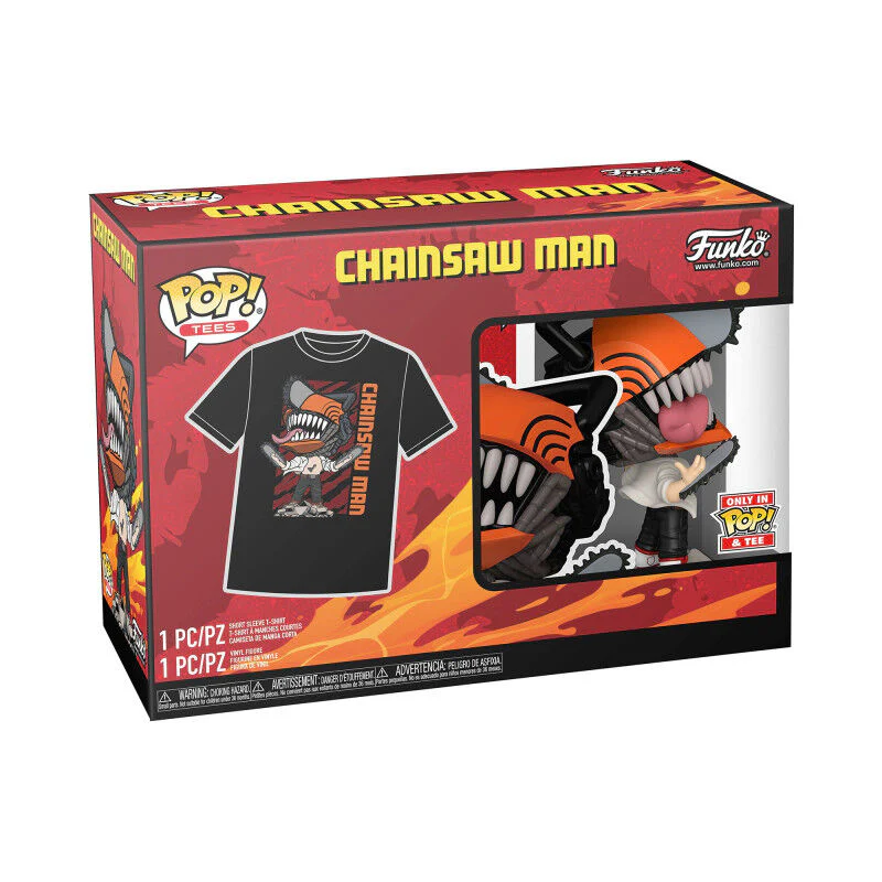 Set Figura Pop & Tee Leaping Chainsaw Man - Image 2