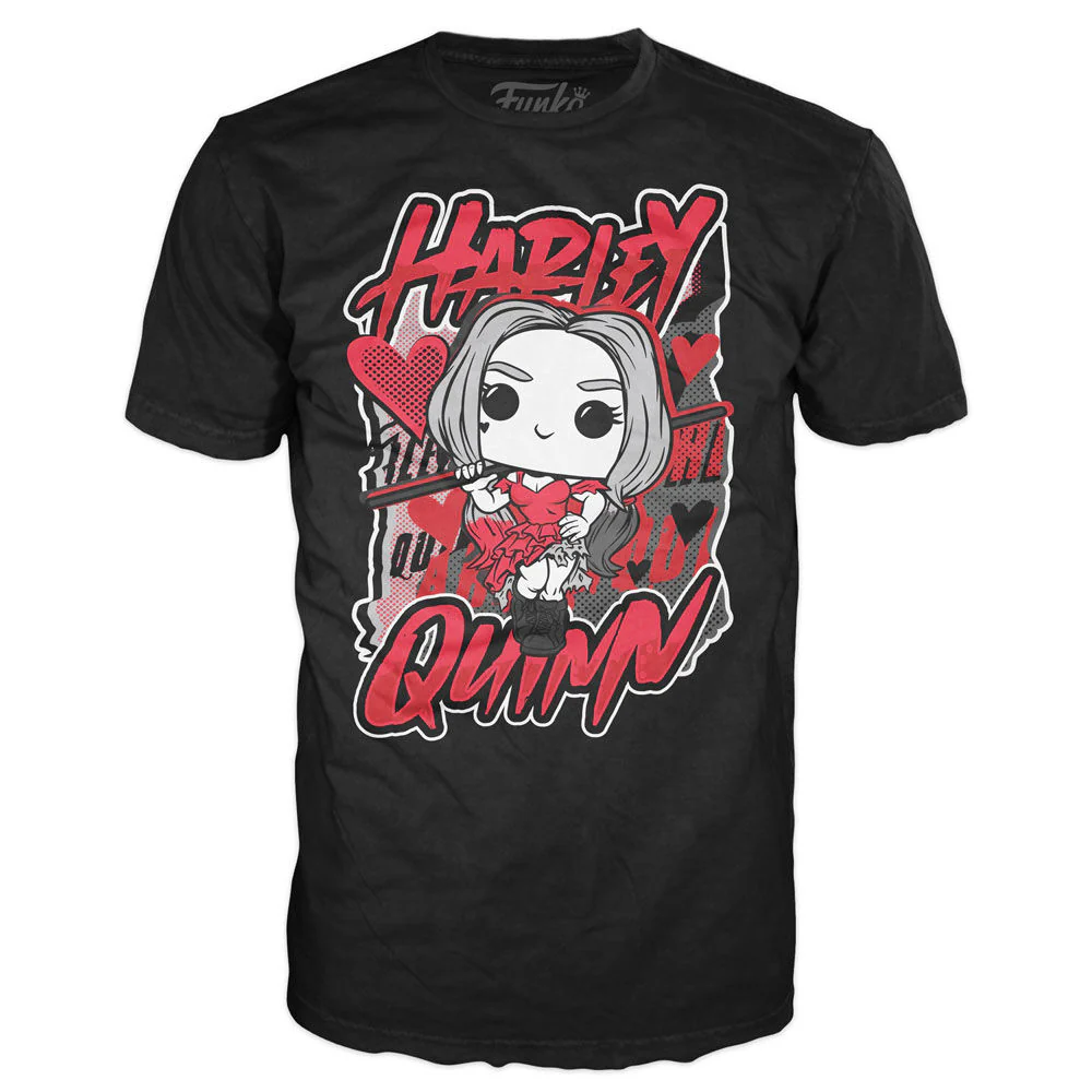 Set Figura Pop & Tee Dc Comics Escuadron Suicida Harley Quinn - Image 10