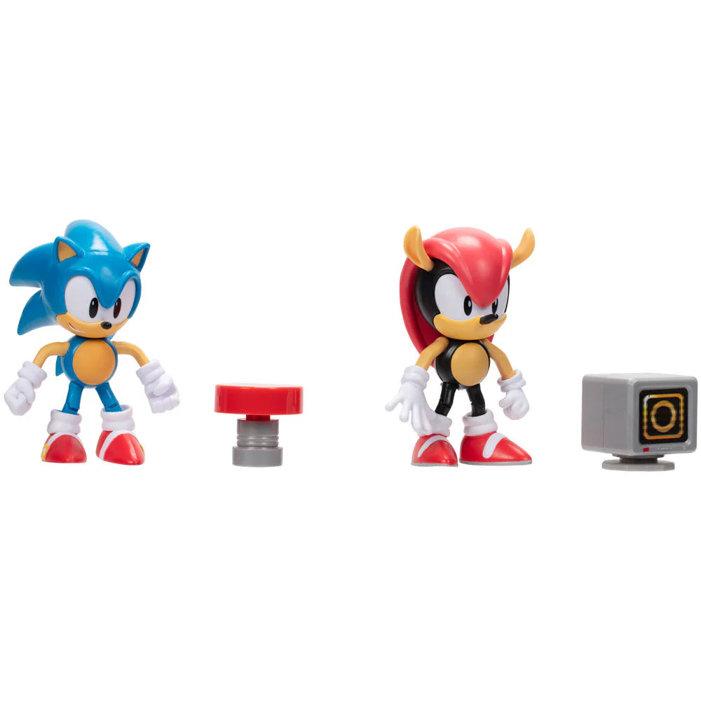 Set Figuras Sonic & Mighty Sonic The Hedgehog 10Cm - Image 4