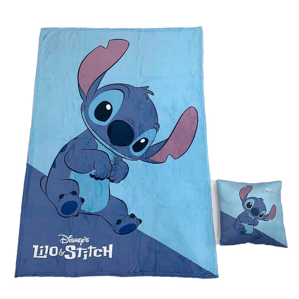 Set Manta Polar + Cojin Stitch Disney - Image 2