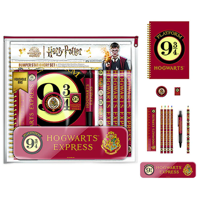 Set Papeleria Harry Potter 3
