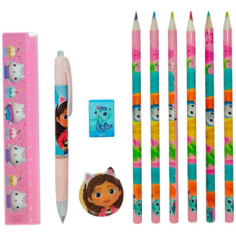 Set Papeleria La Casa De Muñecas De Gabby - Image 2