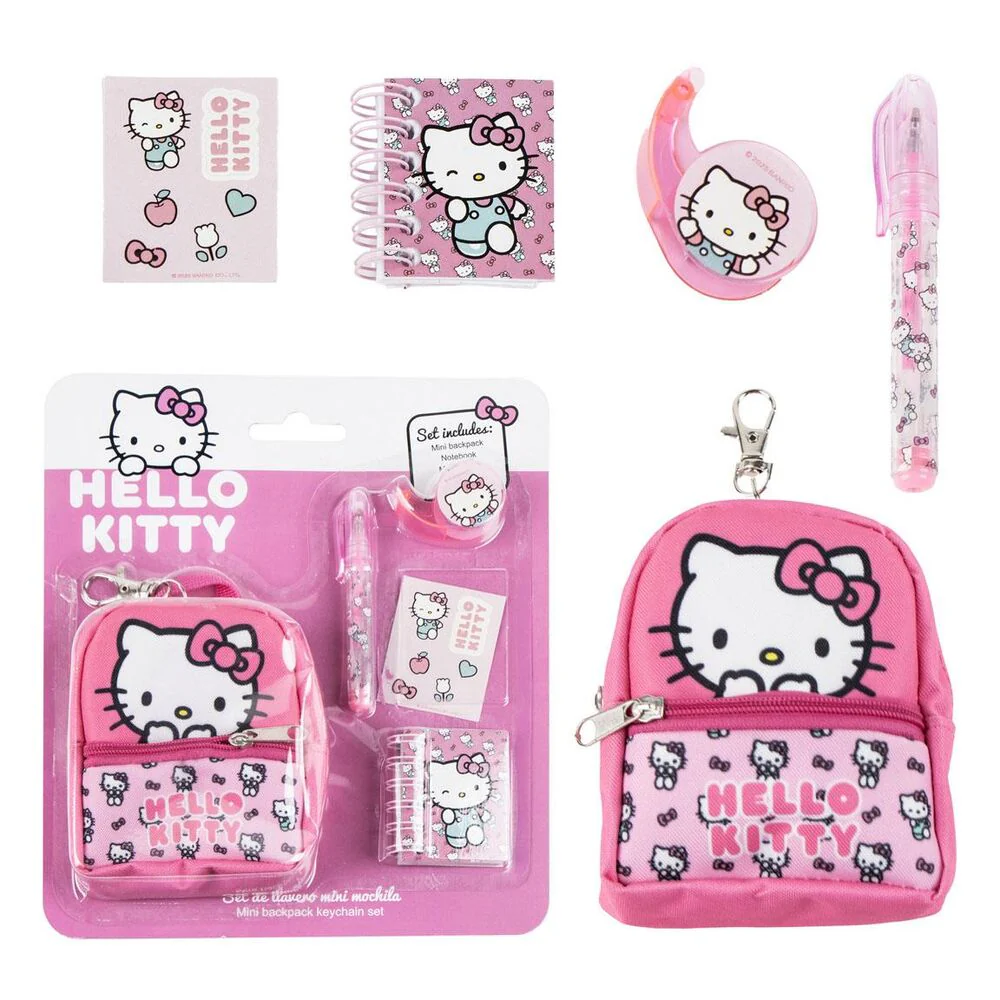 Set Papeleria Mini Mochila Hello Kitty - Image 5
