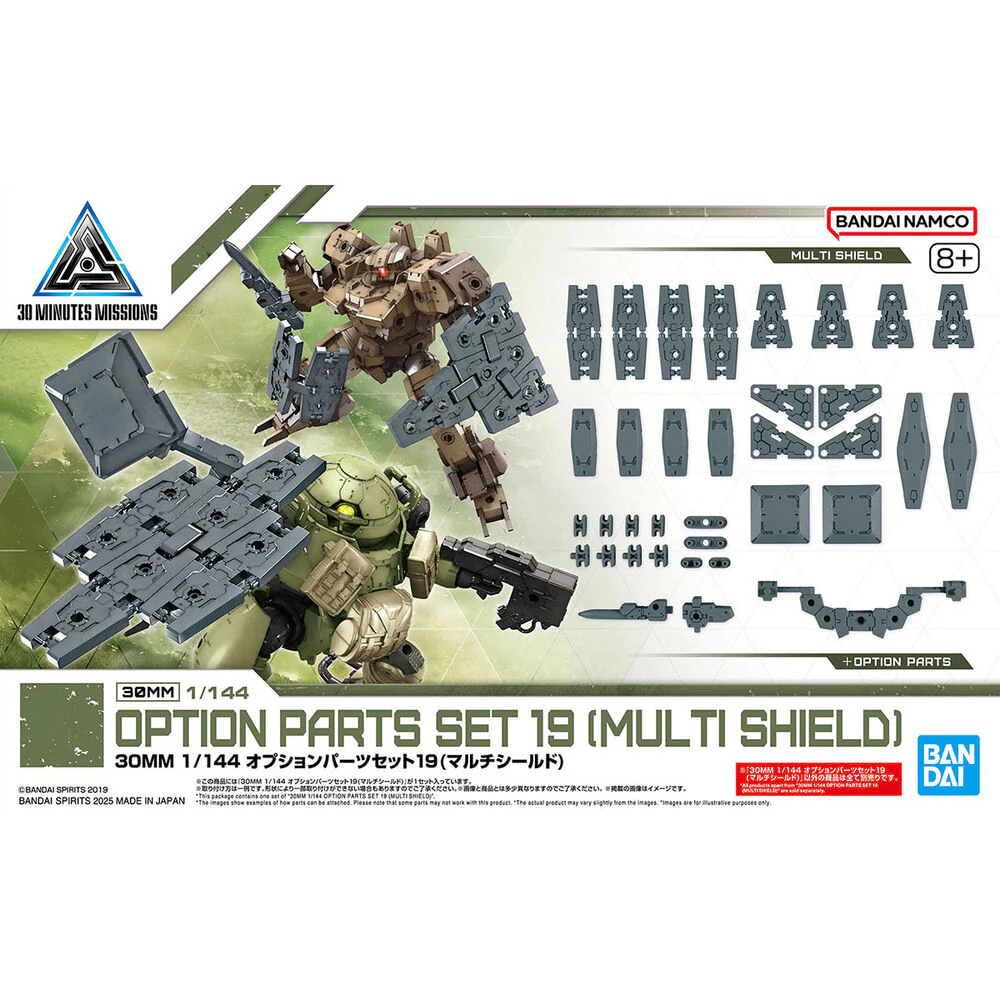 Set Partes Opcionales 30Mm 19 Multi Shield