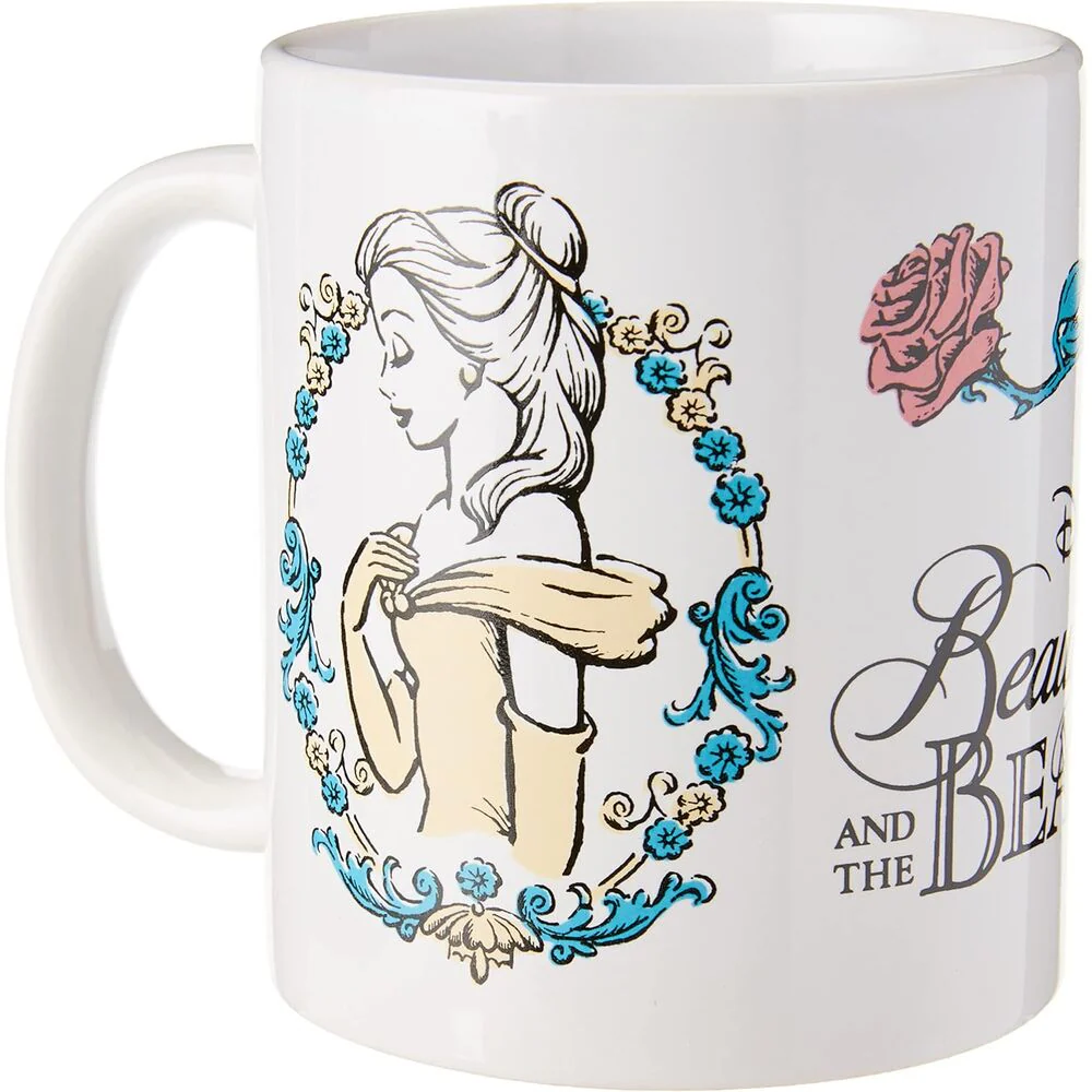 Set Taza + Llavero + Posavasos La Bella Y La Bestia Disney - Image 4