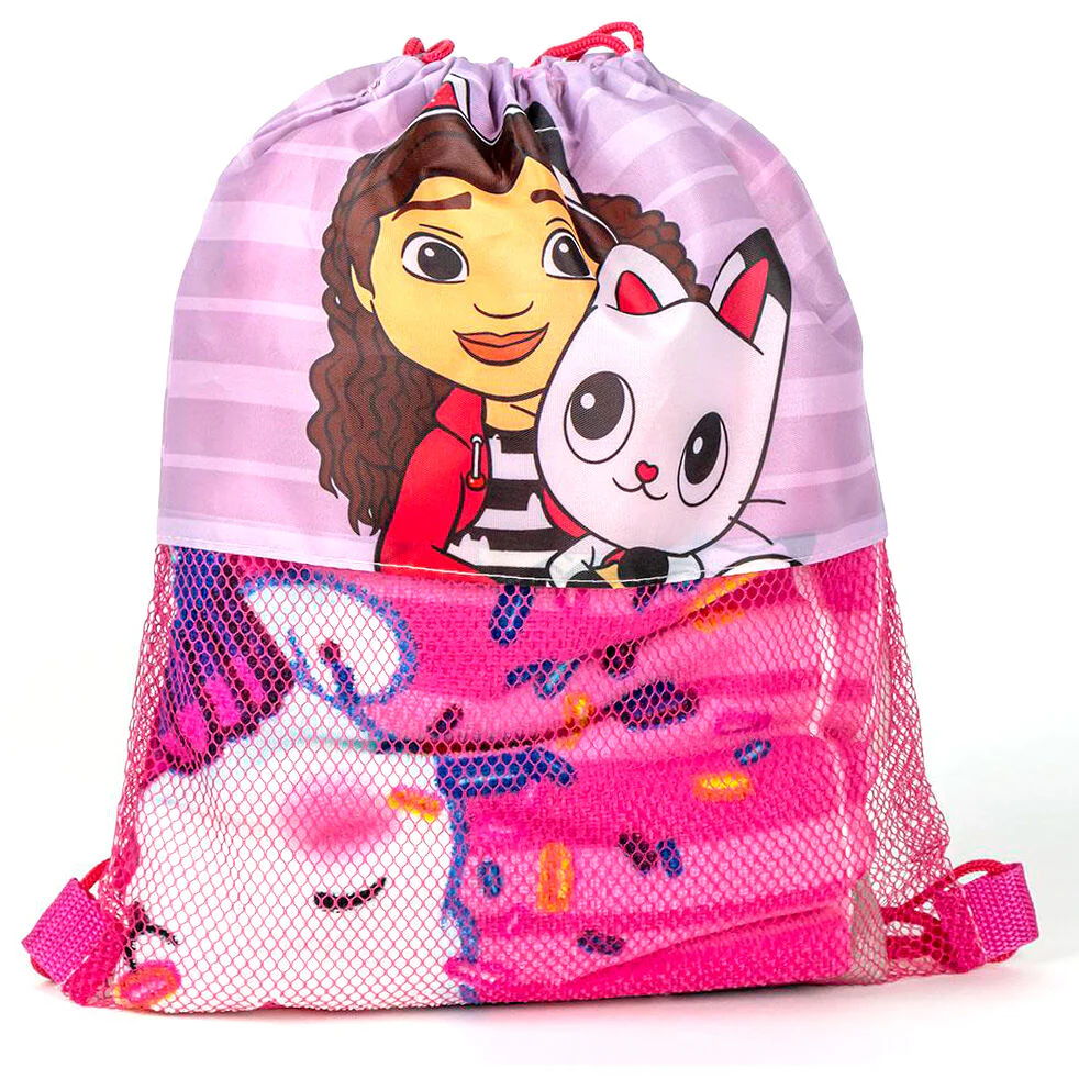 Set Toalla + Saco + Gorra La Casa De Muñecas De Gabby - Image 3