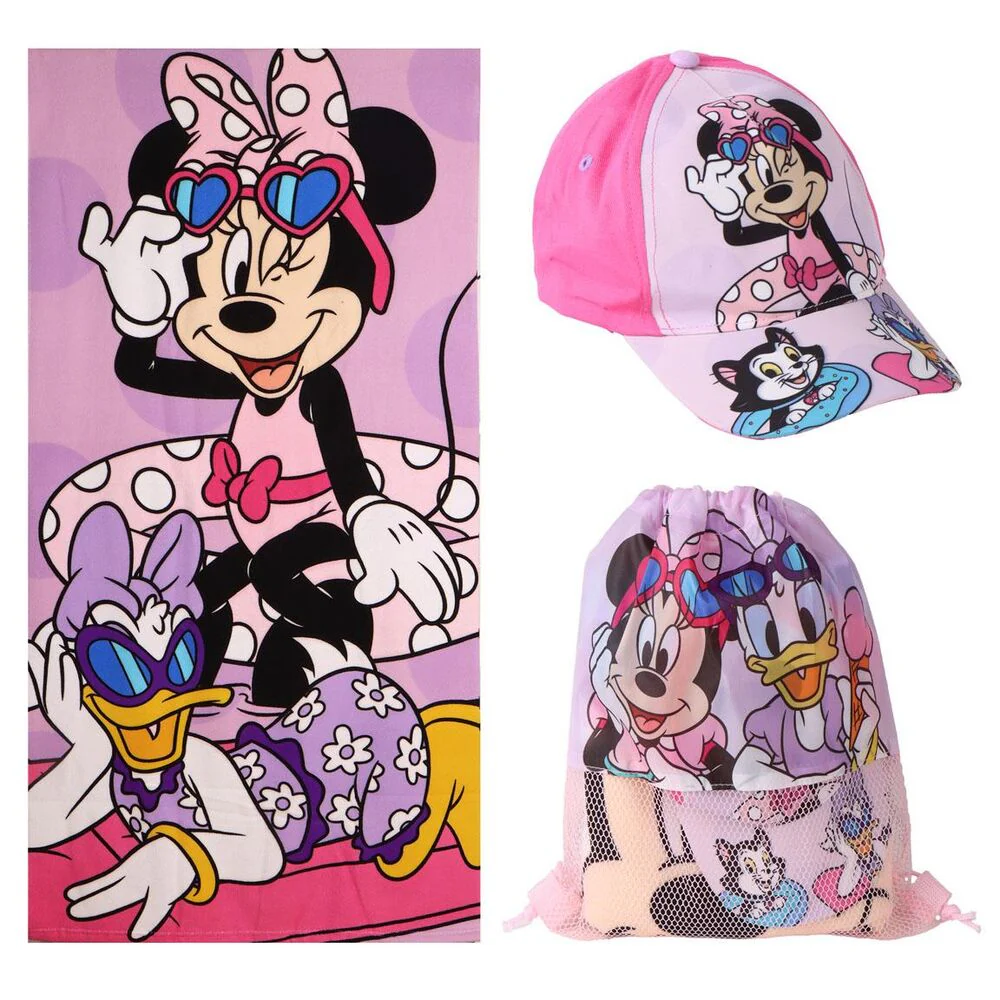 Set Toalla + Saco + Gorra Minnie Disney - Image 4