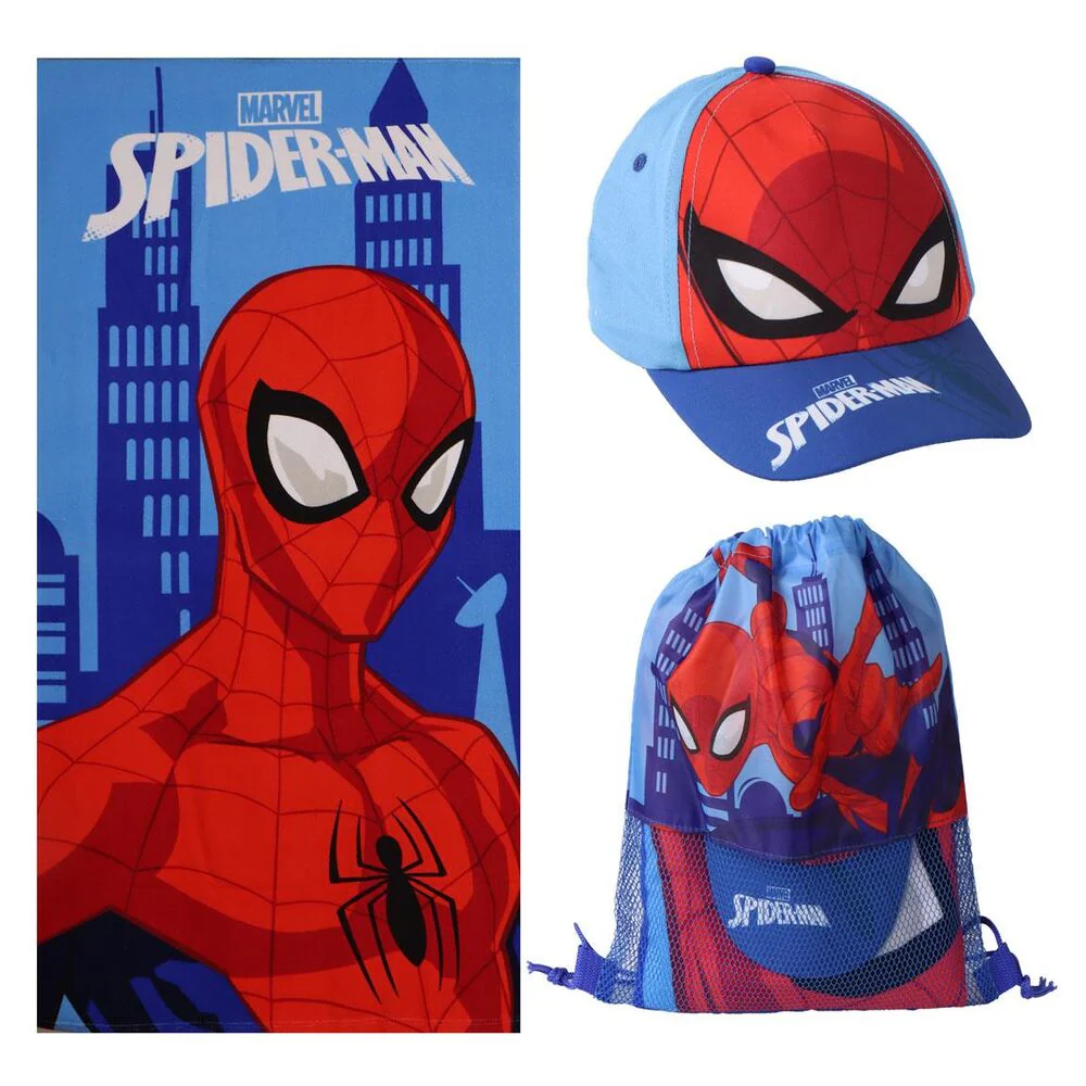 Set Toalla + Saco + Gorra Spiderman Marvel - Image 4