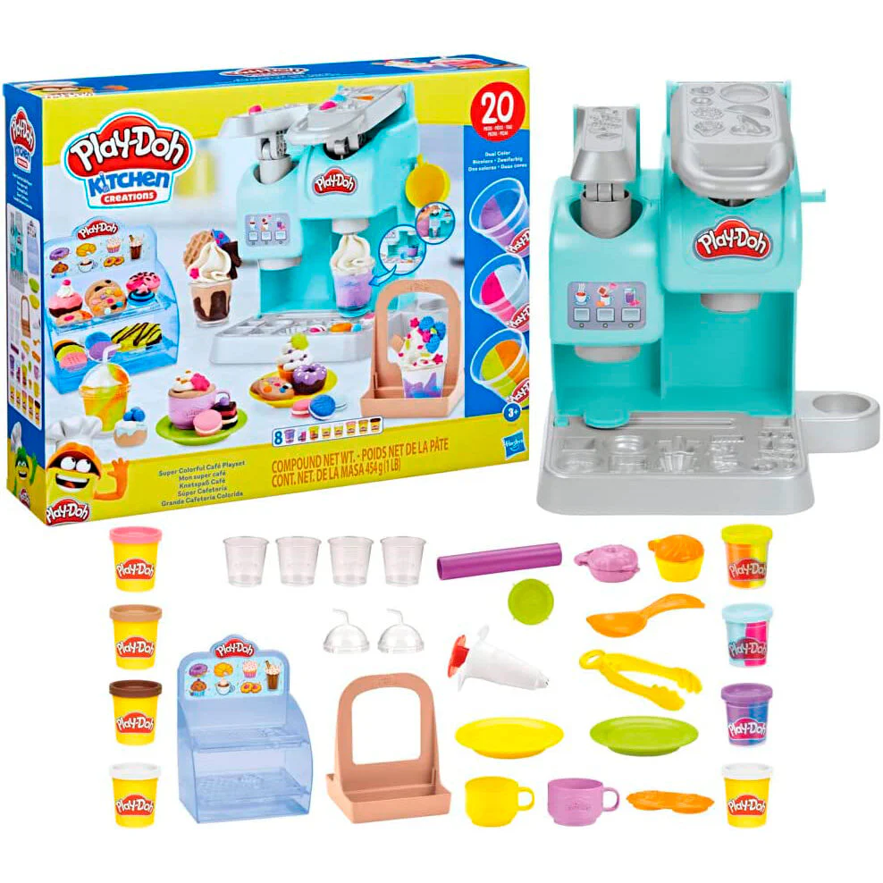 Super Cafetera Colorida Kitchen Creations Play-doh - Image 5