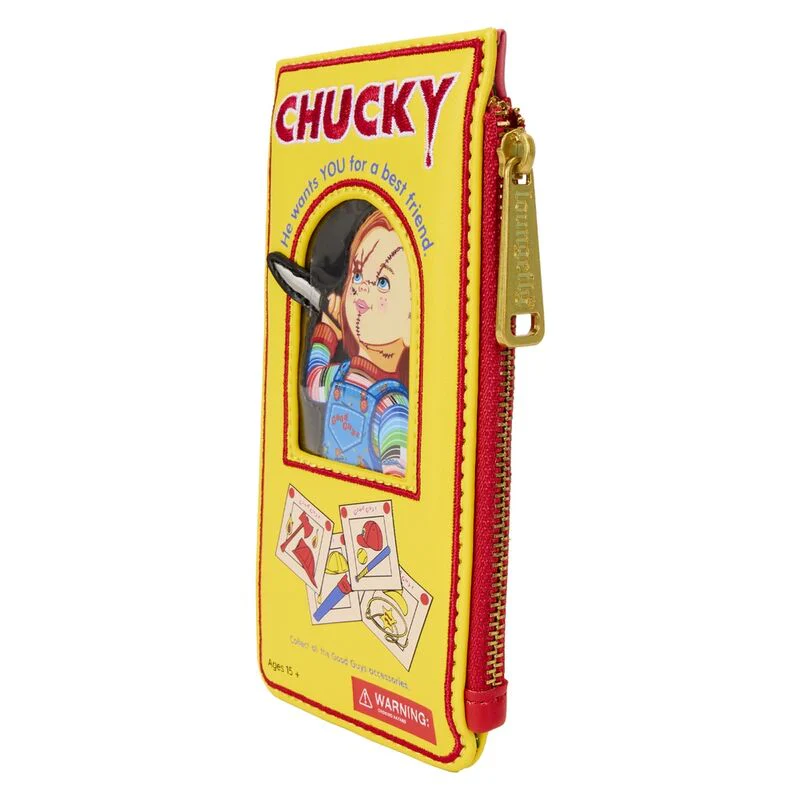 Tarjetero Childs Play Chucky Loungefly - Image 2