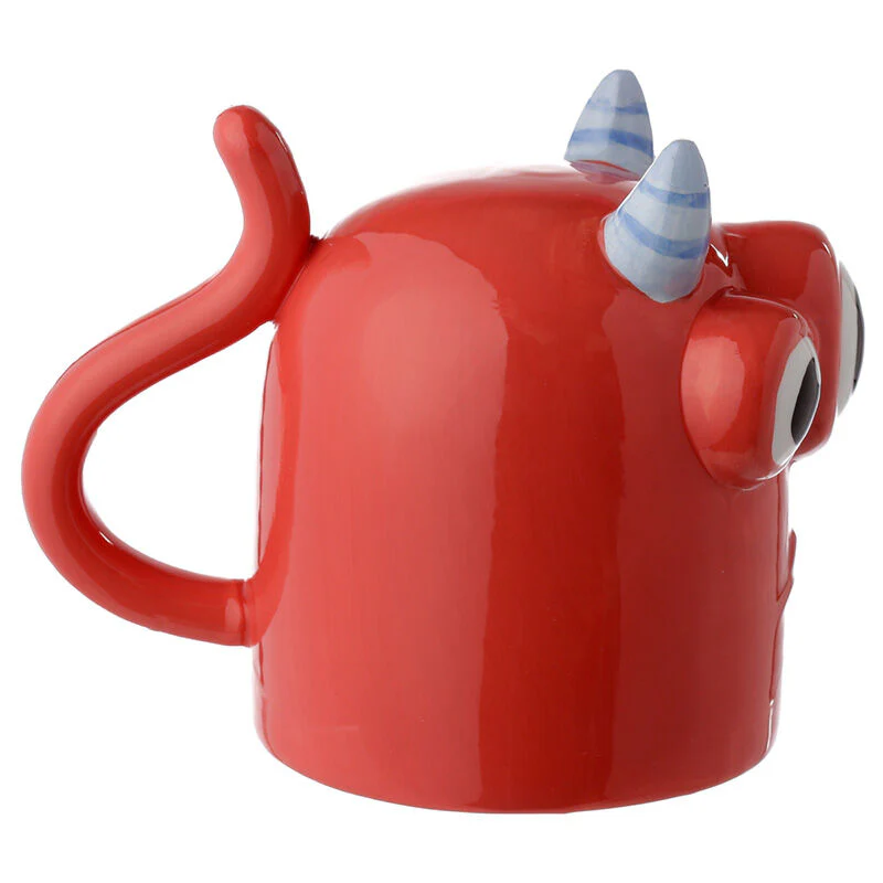 Taza 3D Monstruo Monstarz Rojo 550Ml - Image 4