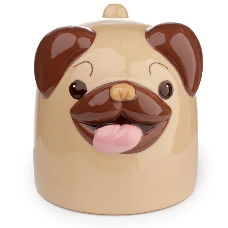 Taza 3D Perro Carlino 590Ml
